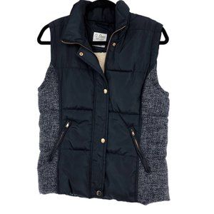Ci Sono Blue Zip Casual Vest | Versatile for Any Season